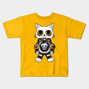 skull neko Kids T-Shirt